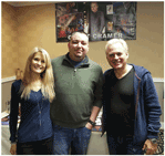 Suzanne Snyder and Grant Cramer Signing