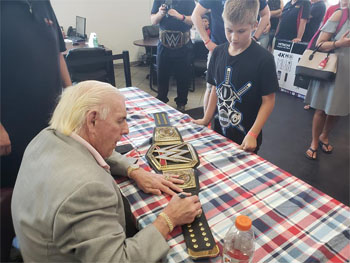 Ric Flair Signing