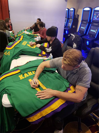 The Mighty Ducks Signing