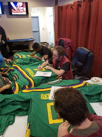The Mighty Ducks Signing