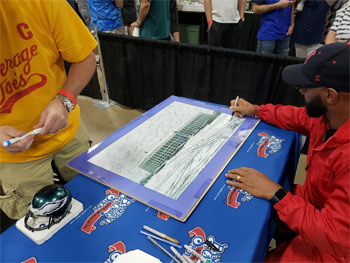 Irving Fryar Signing