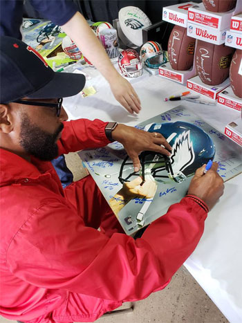Irving Fryar Signing