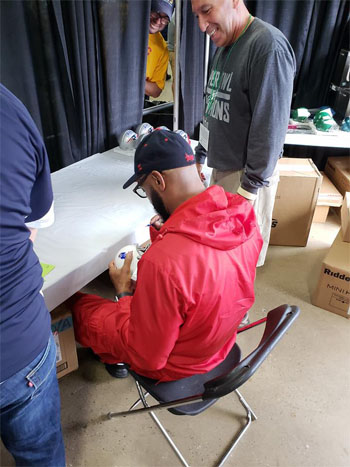Irving Fryar Signing