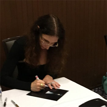 Bonnie Aarons Signing