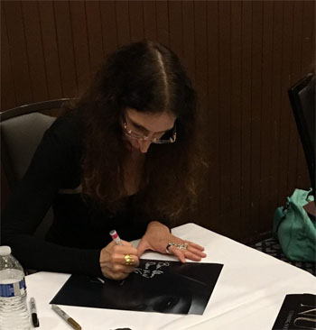 Bonnie Aarons Signing