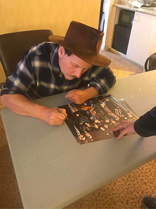 Emilio Estevez Signing