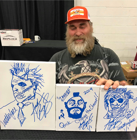 Andrew Bryniarski & Josh Wilson Signing