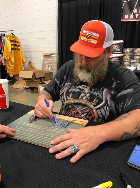 Andrew Bryniarski & Josh Wilson Signing