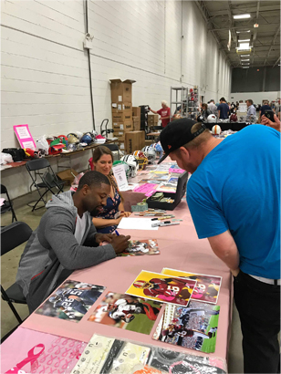 Andrew Bryniarski & Josh Wilson Signing