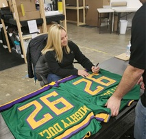 The Mighty Ducks Signing