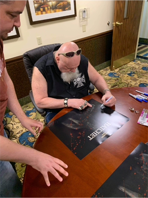 R.A. Milhailoff Signing