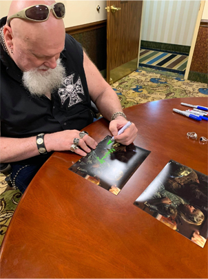 R.A. Milhailoff Signing