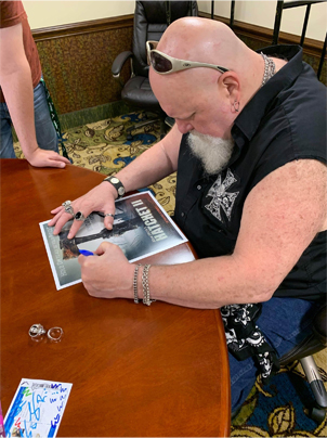 R.A. Milhailoff Signing