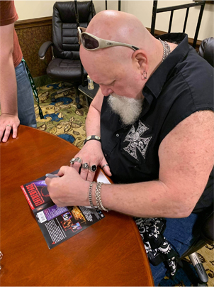 R.A. Milhailoff Signing