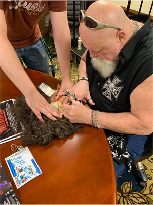 R.A. Milhailoff Signing