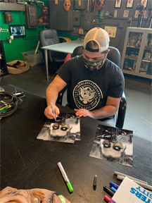 Adam Green & Parry Shen Signing