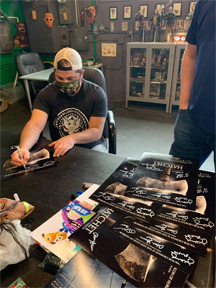 Adam Green & Parry Shen Signing