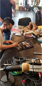 Adam Green & Parry Shen Signing