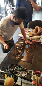 Adam Green & Parry Shen Signing