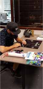 Joel David Moore Signing