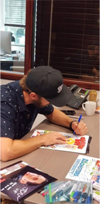 Joel David Moore Signing