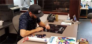 Joel David Moore Signing