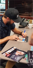 Joel David Moore Signing
