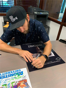 Joel David Moore Signing