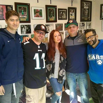 Natanya Ross & Shaun Weiss Signing