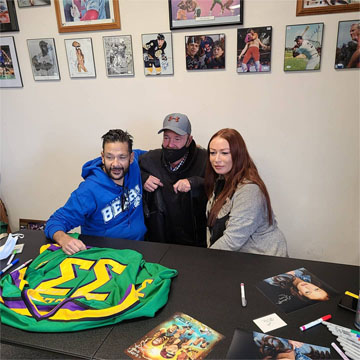 Natanya Ross & Shaun Weiss Signing