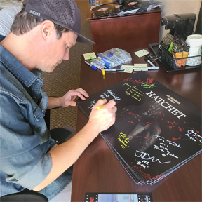 Dave Sheridan Signing