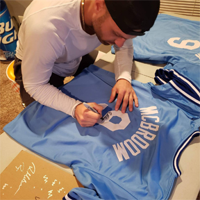 Ryan McBroom Signing