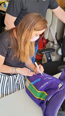 Marguerite Moreau Signing