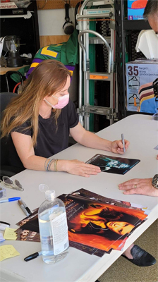 Marguerite Moreau Signing