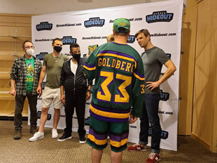 The Mighty Ducks Cast Signing