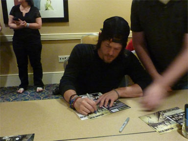 Norman Reedus signing