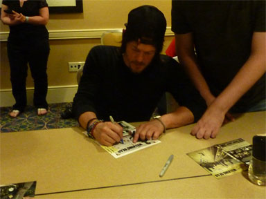 Norman Reedus signing