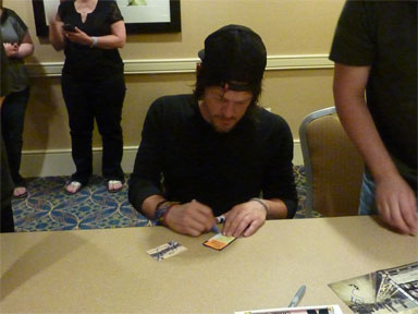 Norman Reedus signing