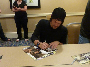 Norman Reedus signing