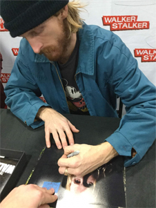 Austin Amelio signing appearance in 2018